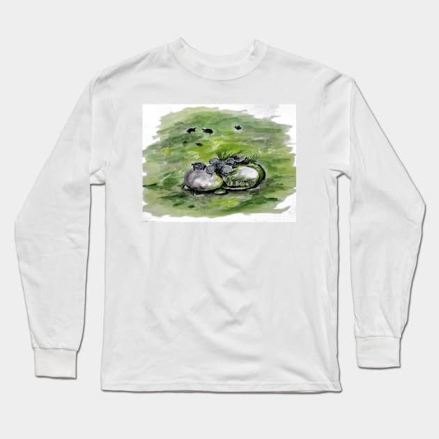 Erika's Turtles Long Sleeve T-Shirt by cjkell